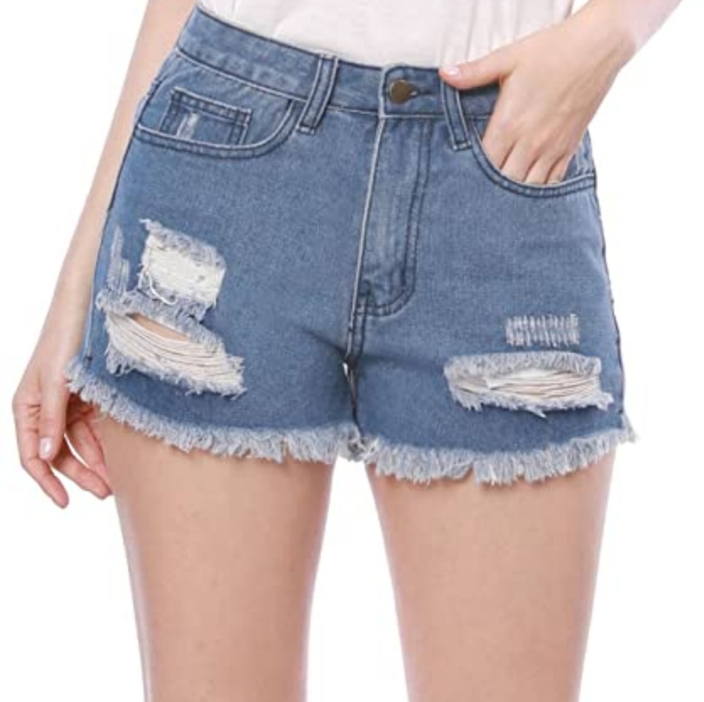 Allegra K Women's jean shorts